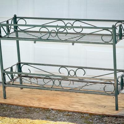 Heavy Metal Folding Garden Table