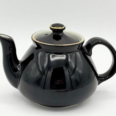 Mini Hall Black & Gold Teapot