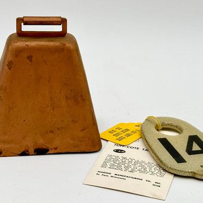 Cow Ear Tag And Bell