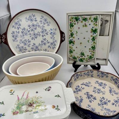 Sweet Spring Dish Lot