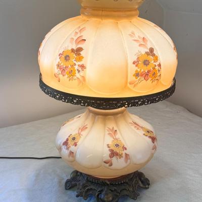 Large Beautiful Ornate Hurricane Lamp 