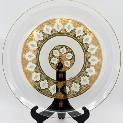 Culver Ltd. Glass Serving Plate