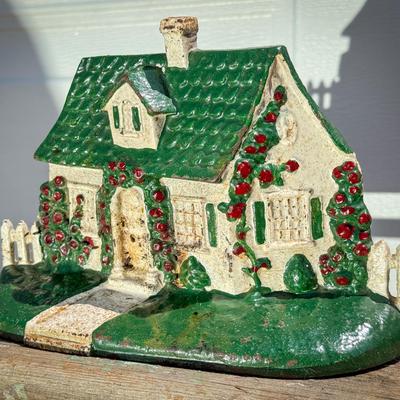 Cast Iron House Door Stopper
