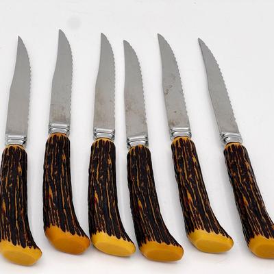 (6) Vintage Sheffield Knives