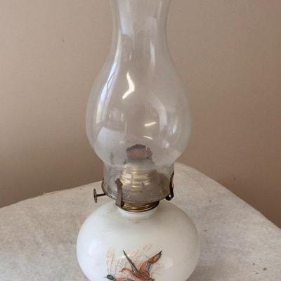 Kerosene Lamp With Ducks