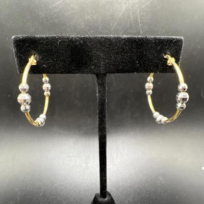14K Gold Hoop Earrings