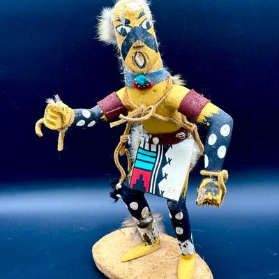  Hopi Kachina Doll “Buffalo Dancer” Signed