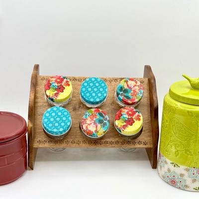 (3) Charming Kitchen Items Feat. Longaberger & Pioneer Woman