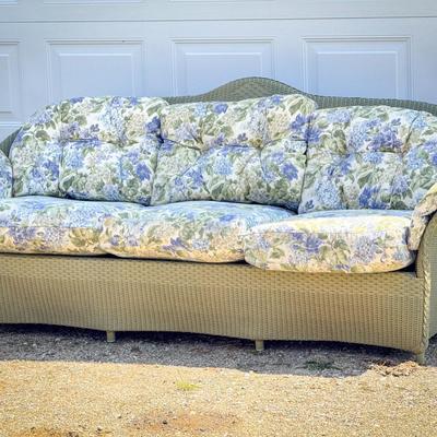 Classy Woven Patio Sofa