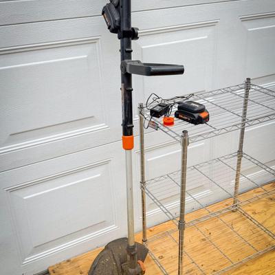 WORX WGI70 Electric Trimmer With (2) Batteries & Charger