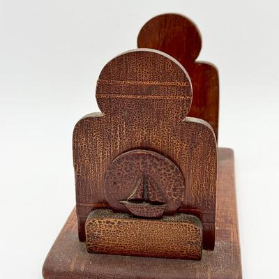 Wooden Sailboat Book Shelf