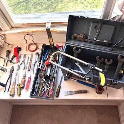 Plano 20” Toolbox With Contents Feat - Wrenches And Screwdrivers