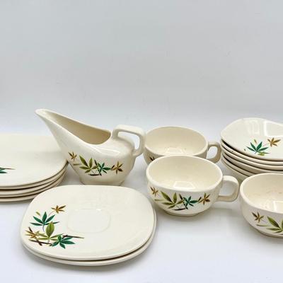 MCM Salem Wood Hue Dish Set