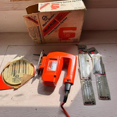 Black And Decker Variable Speed Jig Saw