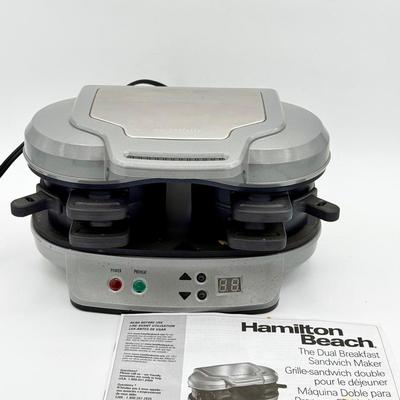 Hamilton Beach Dual Sandwich Maker