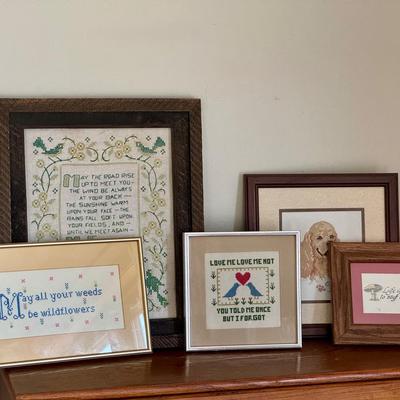 Embroidery, Cross-Stitch & More Decor