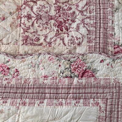 American Pacific Floral Quilt 