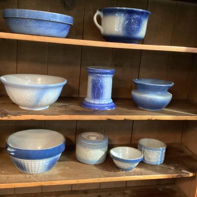 Blue Pottery