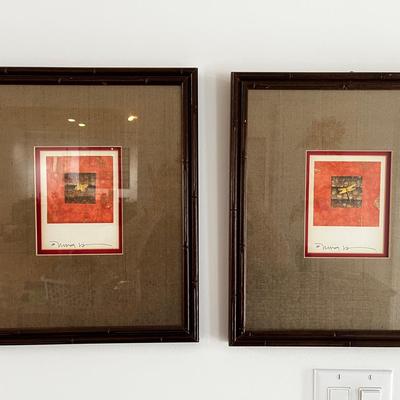 2 Nina Matsuno Pieces Of Hanging Wall Art