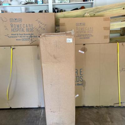 HomeCare Hospital Beds Lynacare™ HC107 Hi-Low Hospital Bed Set NIB