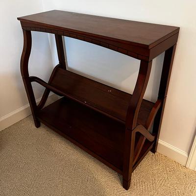 Solid Wood Pier One Bookshelf
