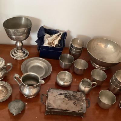 Nice Pewter Collection