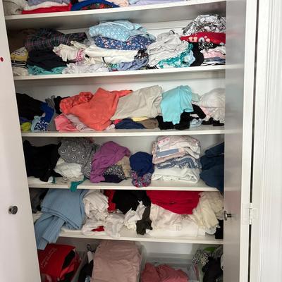 Huge Mystery Lot Of Ladies Folded Clothes