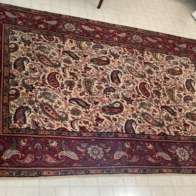 Maroon Area Rug 82" x 54"