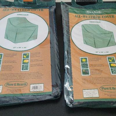 2 Plow And Hearth Armchair Covers NIB