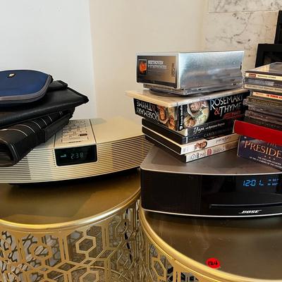 2  Bose Radio/CD Players W/ Mystery Lot Of CDs