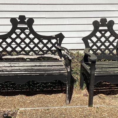 Outdoor Setee & Chair