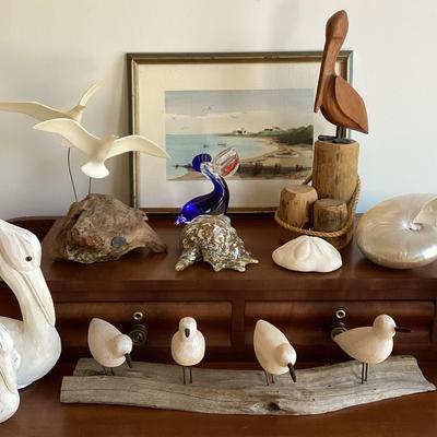 Seashore Birds And Decor