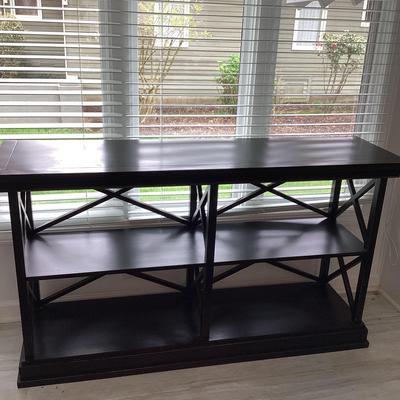 Black Shelf Unit