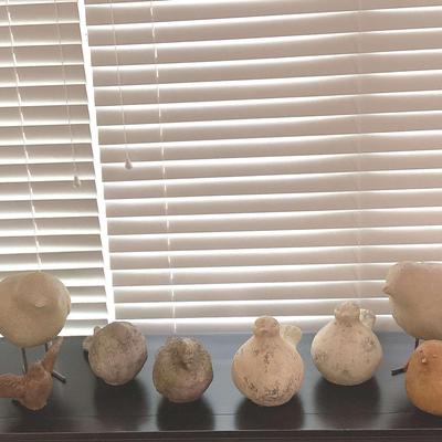 Collection Of Large Decorative Birds