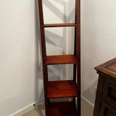 Slanted Solid Wood Bookcase
