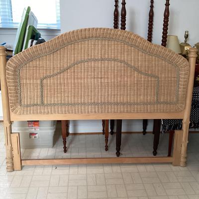 Bassett White Washed Headboard