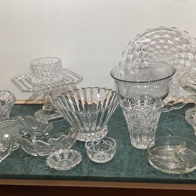 Cut Glass, Waterford,  Rosenthal, More Serving Pieces