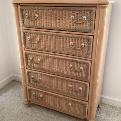 Bassett Five Drawer Dresser