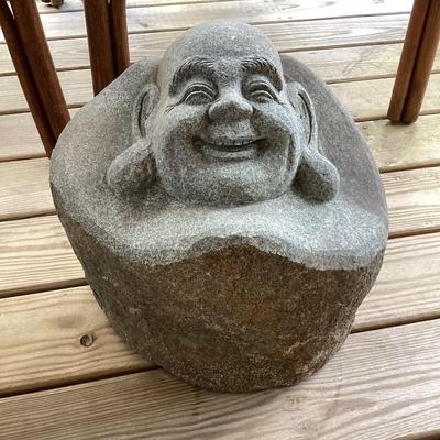 Very Heavy Concrete Buddha Head