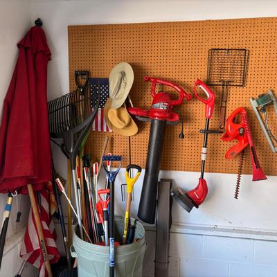 In the Corner of the Garage