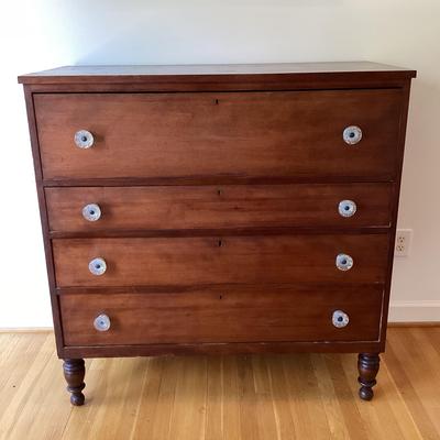 Four Drawer Wood Dresser