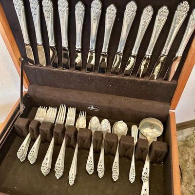 Sterling Silver Service for 12
plus one extra fork