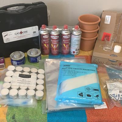 Portable Stove And Other Emergency Preparedness Items