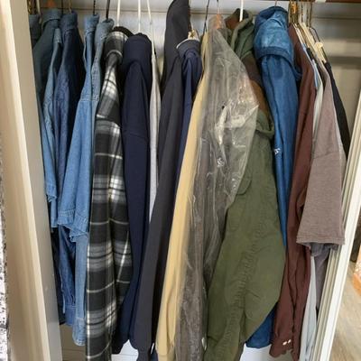 Mens Coats And Shirts