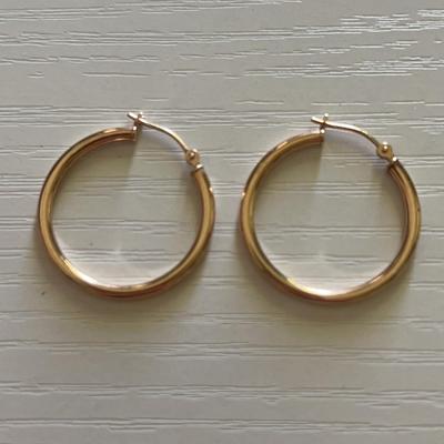 14k Gold Hoop Earrings