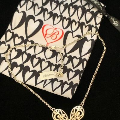 Brighton Silver Tone Butterfly Necklace 