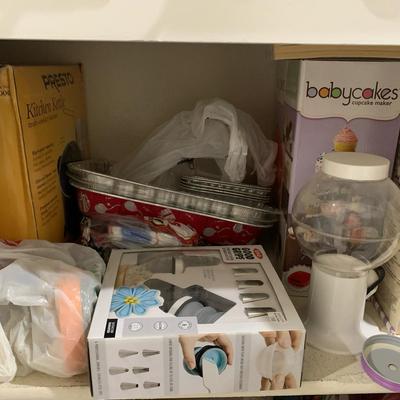 Cupcake Maker, Baking Supplies And Miscellaneous Kitchen Appliances