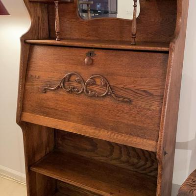 Vintage Wooden Secretary