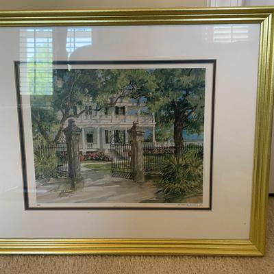 Pair of Southern Living Scene Prints