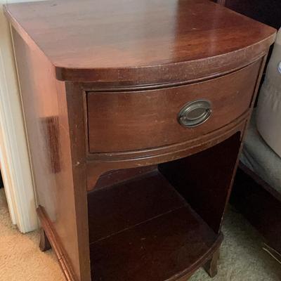 Light-toned Wooden Bedside Table